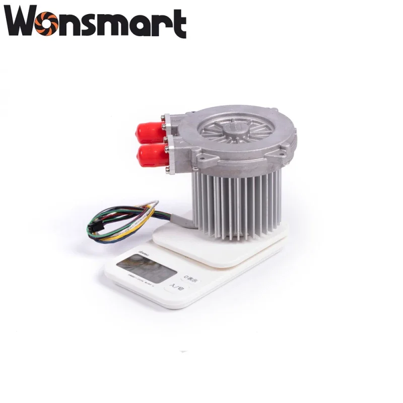 110mm small sized 32kPa 15CFM fuel cell used 48v dc battery powered brushless electric mini high pressure air blower