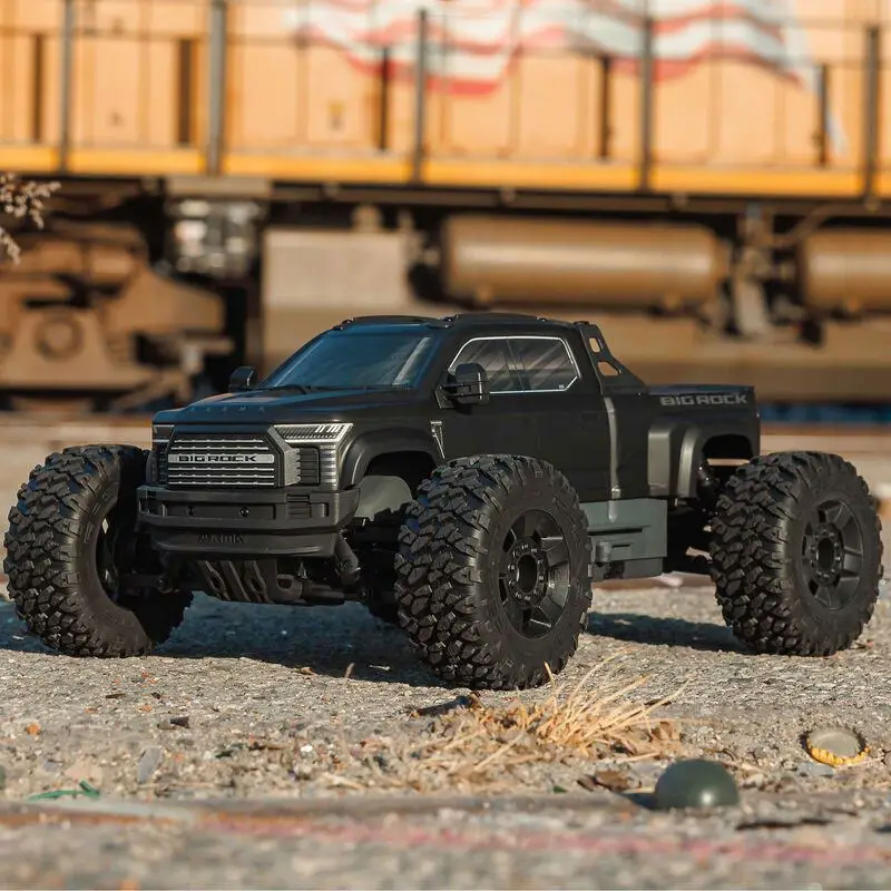 New Big Rock V4 1/10 RC Remote Control Electric Brushless 4WD Scooter Off-Road Vehicle