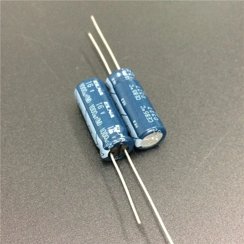 

100pcs 1000uF 16V ELNA RE3 Series 8x20mm 16V1000uF Audio Capacitor