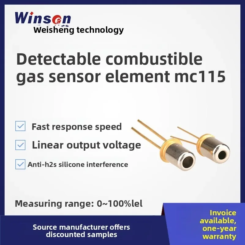 MC115 Catalytic Combustion Gas Sensor  Gas Detection Sensor Factory Direct Sales