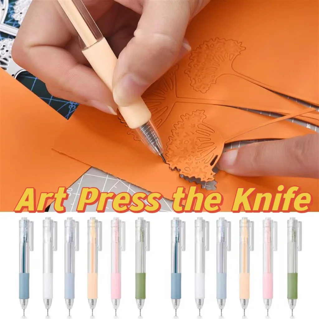 Art Utility Knife Pen Knife Cut Stickers Scrapbooking Cutting Tool Express Box Paper Cutting Knife School DIY Craft Supplies