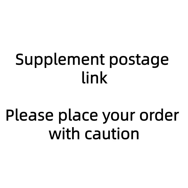 

Link to resend or pay for postage difference - After negotiation, you can place an order