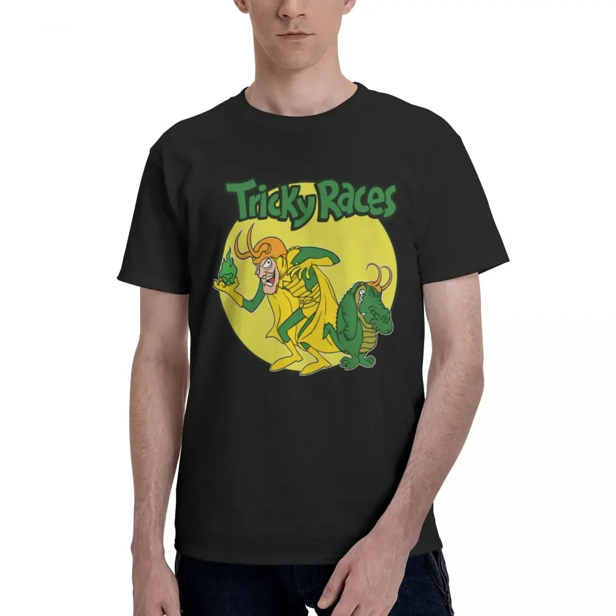 Laughing Muttley Tricky Races T Shirts Graphic Y2K Pops O-neck T Shirts For Men Women Clothing