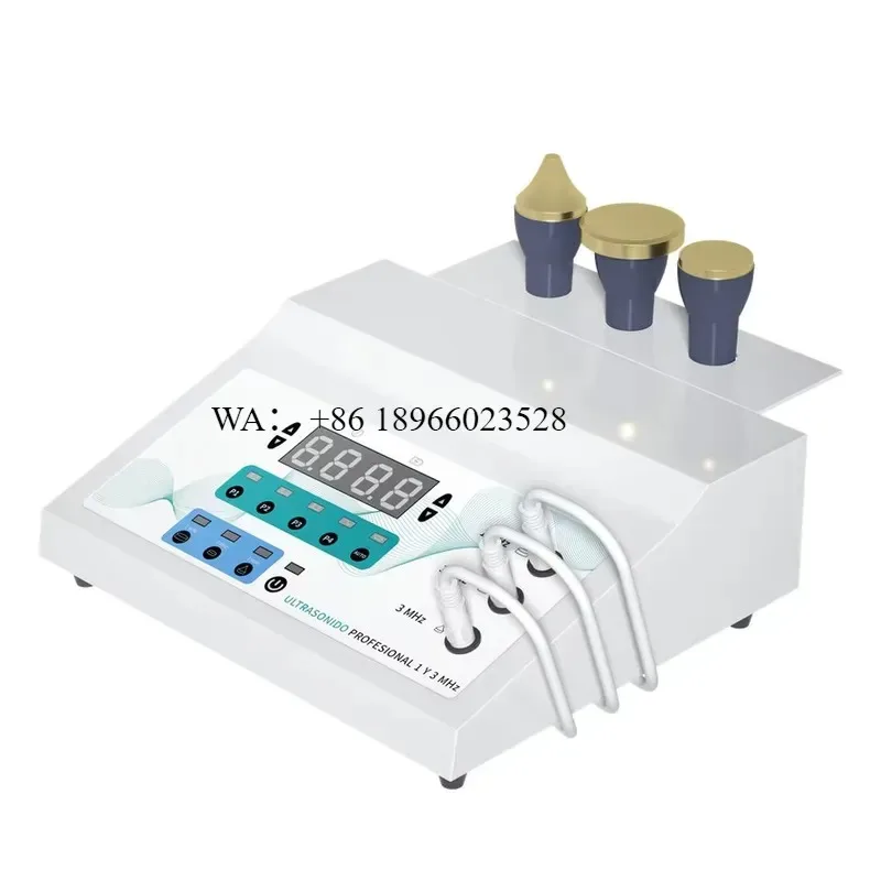 WMWMNU for Effective Ultrasonic Facial Massager 1Mhz 3Mhz Ultrasound Beauty Lifting Rejuvenation Tighten