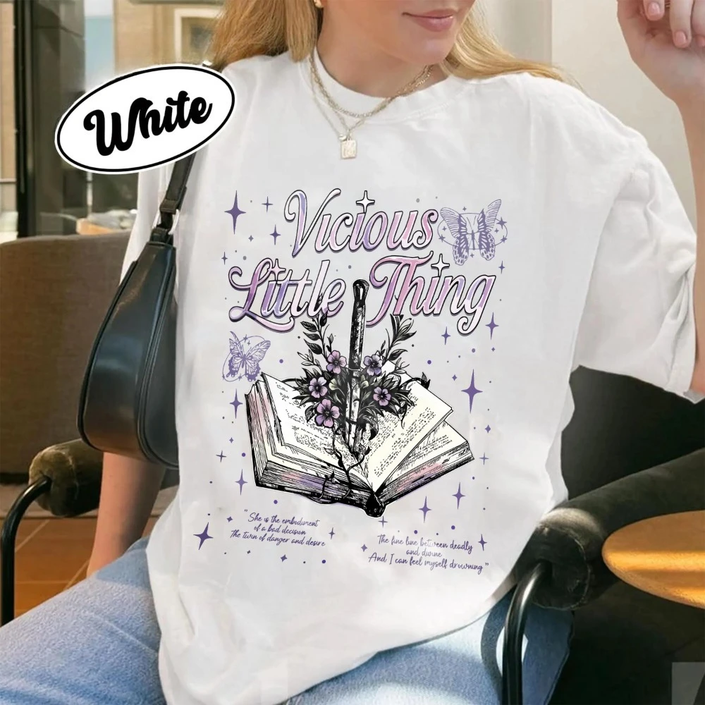 Retro Vicious Little Thing Powerless Shirt Powerless Bookish Shirt Fantasy Reader Gift Powerless Series Lauren Roberts