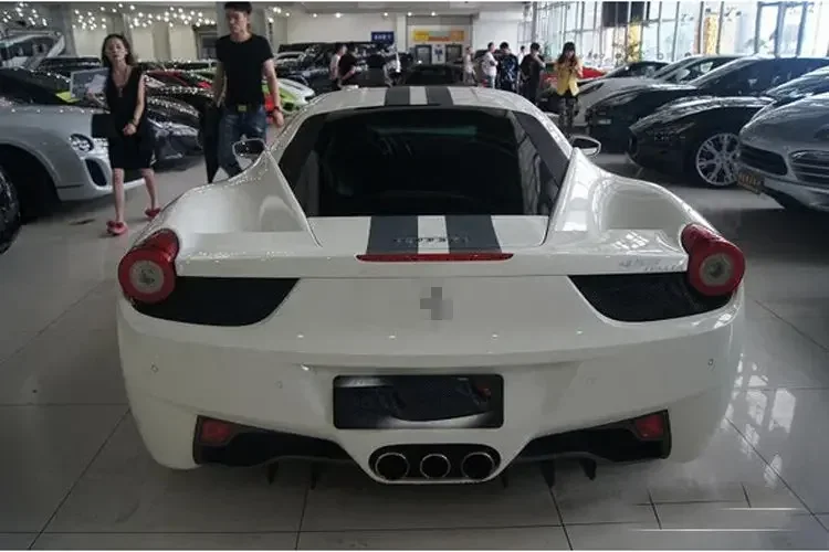 Car sticker pull flower parallel line body roof tail hood Film Decal Accessories For 458 488 FF 612 599 430