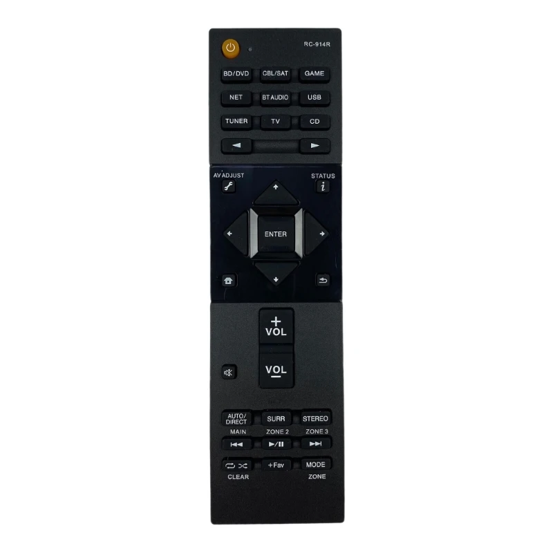 T3LB Ergonomic Design Remote Control For RC914R TX-NR6050 Amplifier Receiver Systems