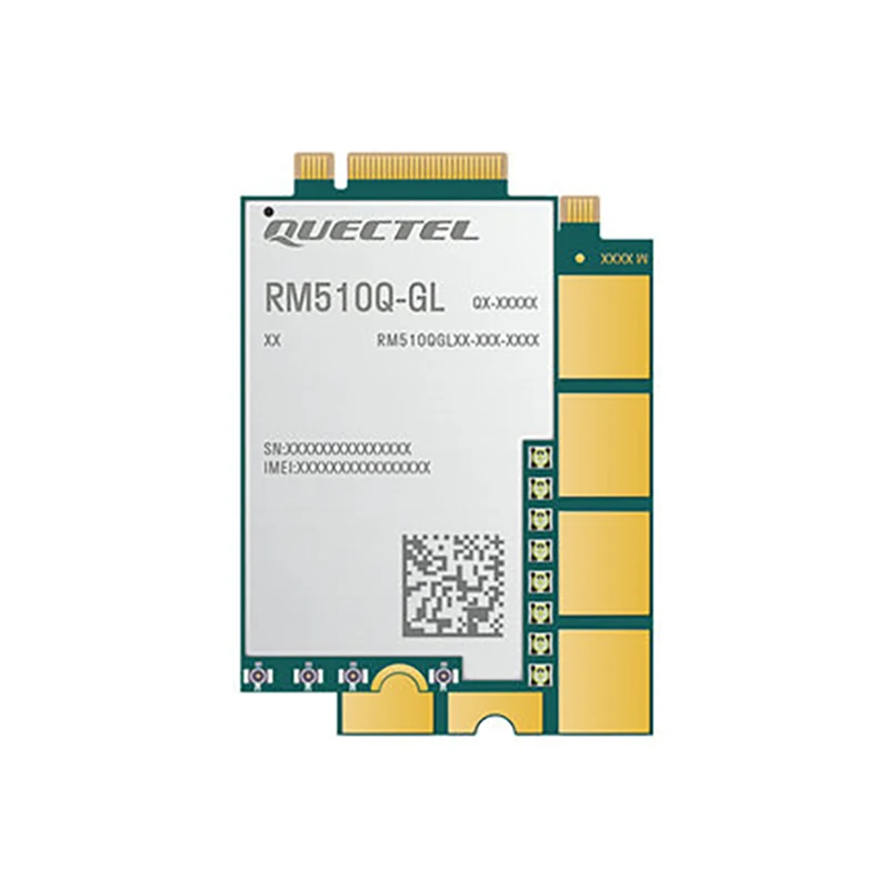 Quectel RM510Q-GL 5G sub-6GHz mmWave M.2 모듈, 글로벌 버전 MIMO 통합 eSIM 