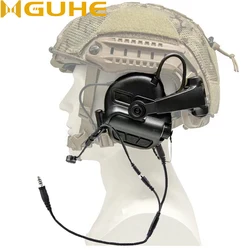 EARMOR Helmet Headset, M31X, Active Shooting Earmuffs, Tactical Communication Headset, M31 + S10D and S27 Microphone