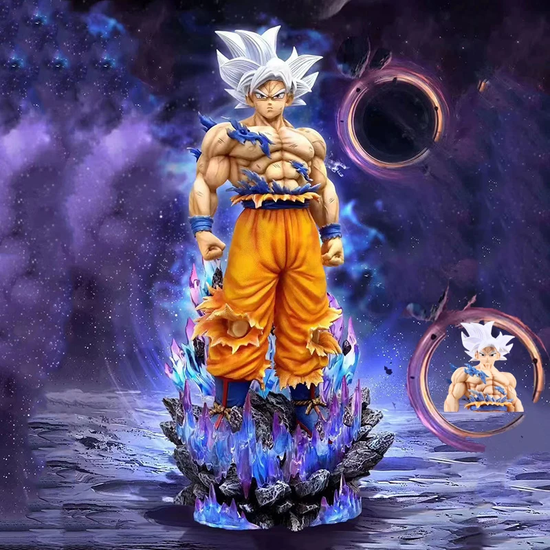 

33cm Anime Figure Dragon Ball Son Goku Action Figures Ultra Instinct Goku Figurine Pvc Statue Model Collectible Decoration Toys