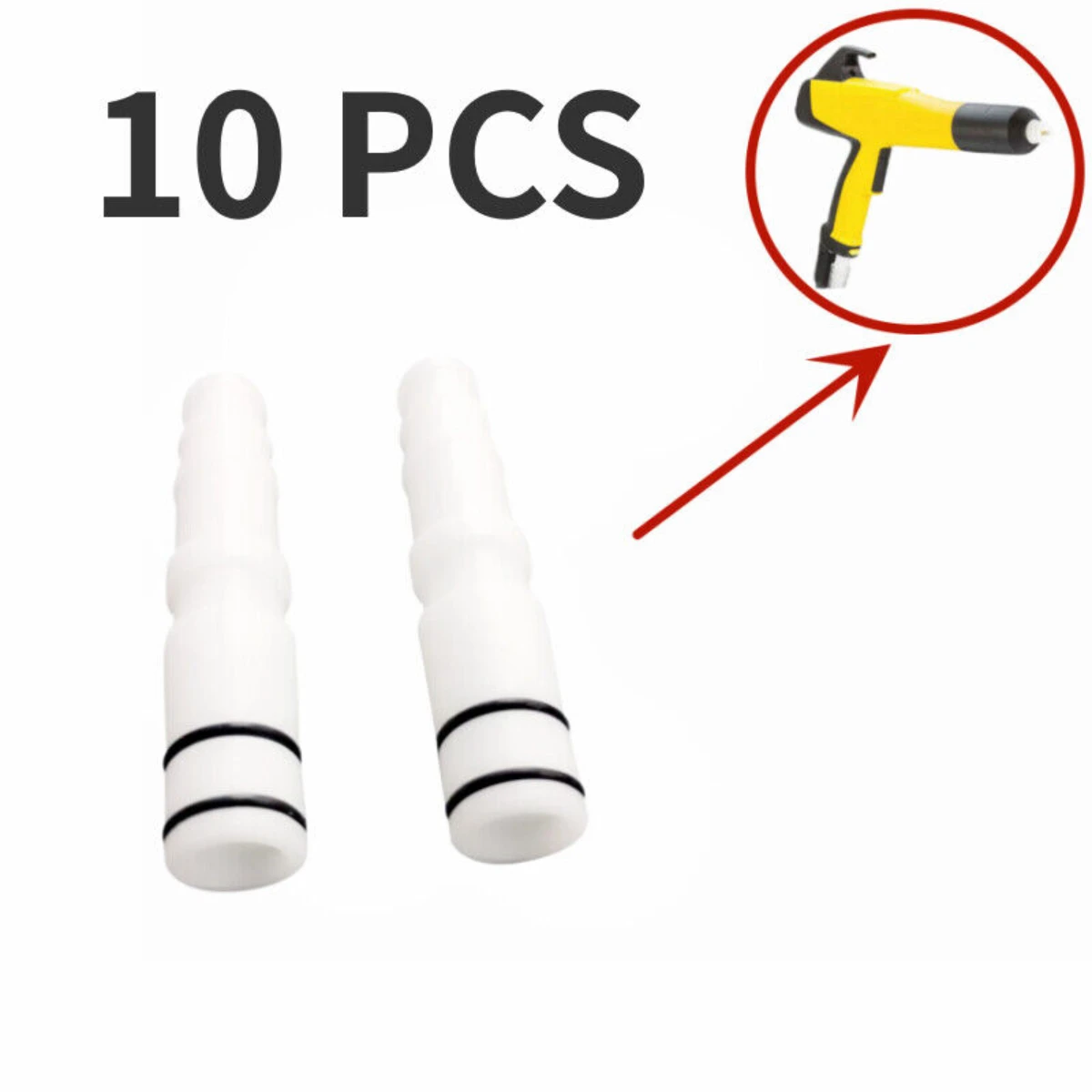 10 PCS Hose Connector 2322761 For Wagner PEM X1 Powder Coating Spare Parts