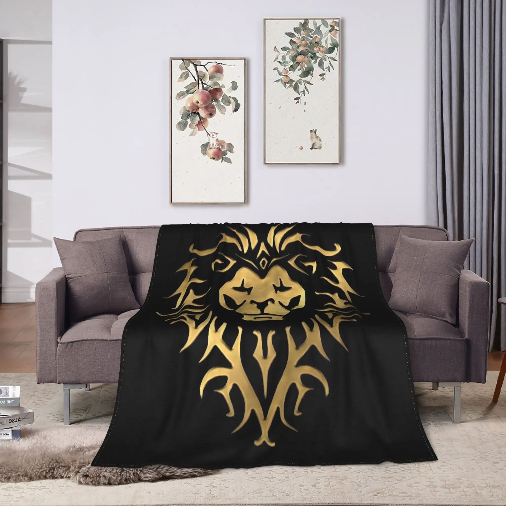 WOW Game World of Warcraft Gamer Blanket Quality Soft  Throw Blanket Winter Travel Bedroom Fashion Bedspread