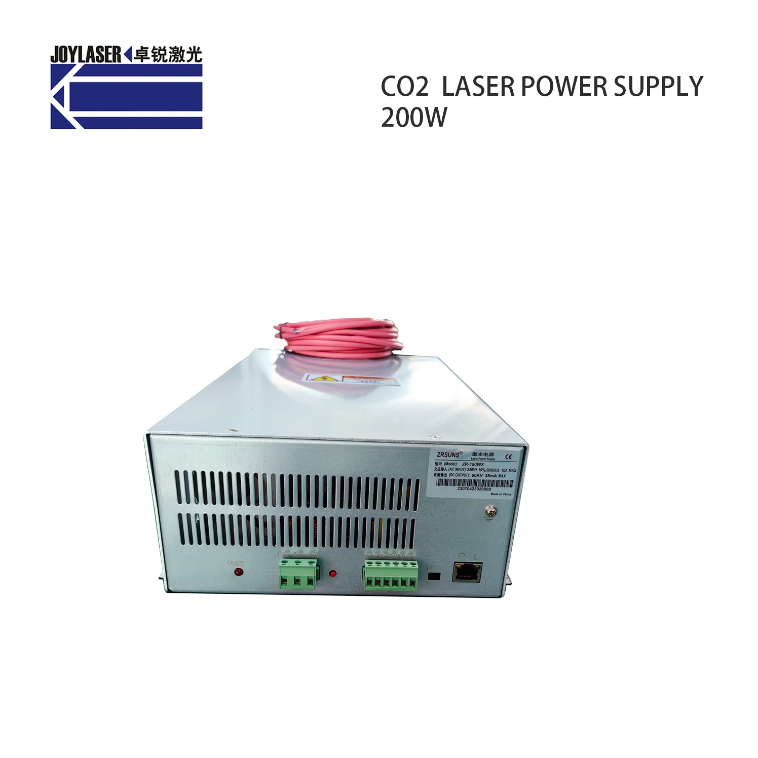 

Joylaser CO2 Laser Power Supply 200w for laser cutting engraving machine