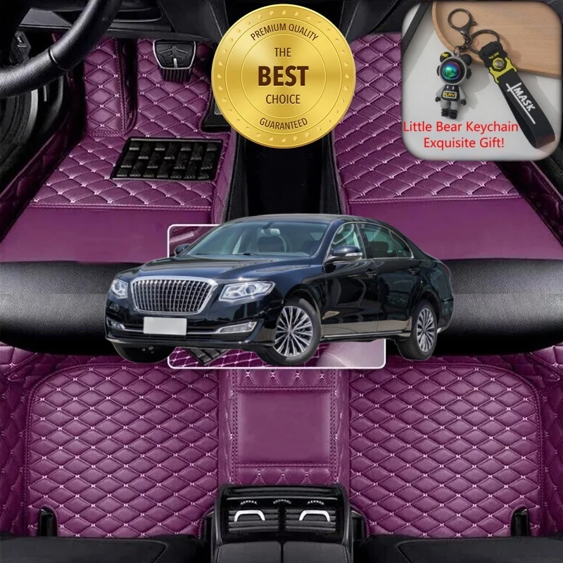 

Customized Fit for Hongqi H7 Car Floor Mats Car Accessories Tailored Waterproof Auto Carpet Liner Mats Left/Right-hand Drive