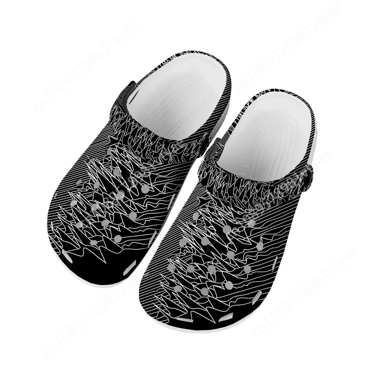 Joy Division Rock Band Home zoccoli scarpe da acqua personalizzate scarpe da uomo per adolescenti zoccoli da giardino pantofole da spiaggia traspiranti bianche