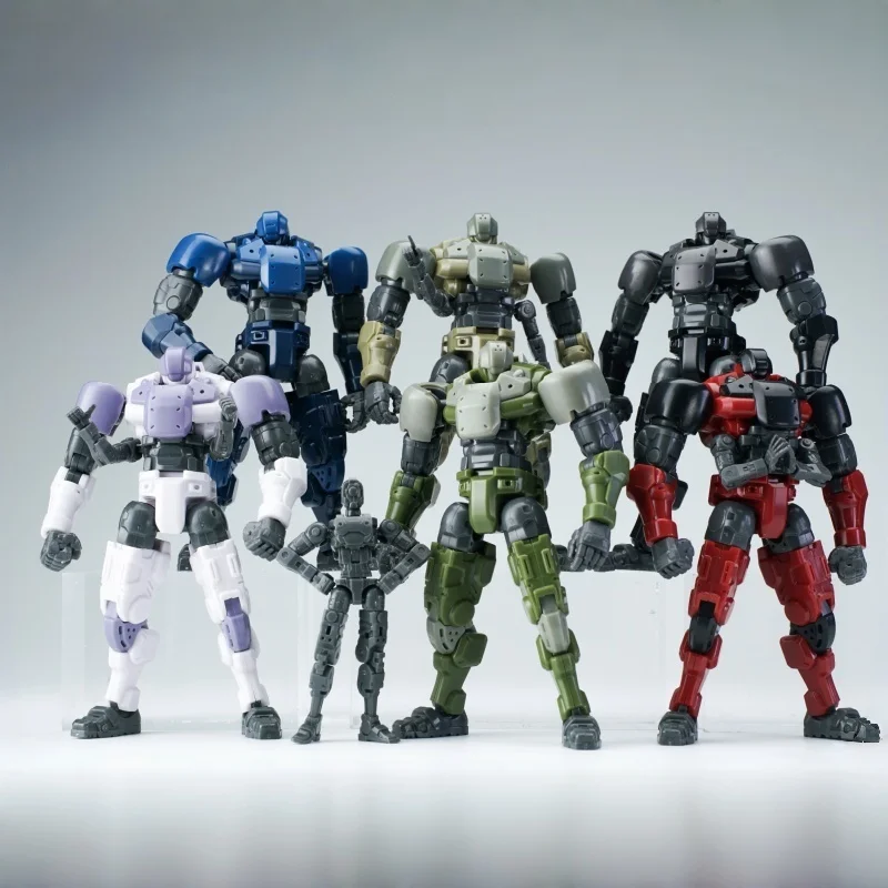 

IN STOCK Original Warriors Workshop Soldier Guardian Mecha Assembly Action Figure Collection Decorations Model Gifts Toy Kit