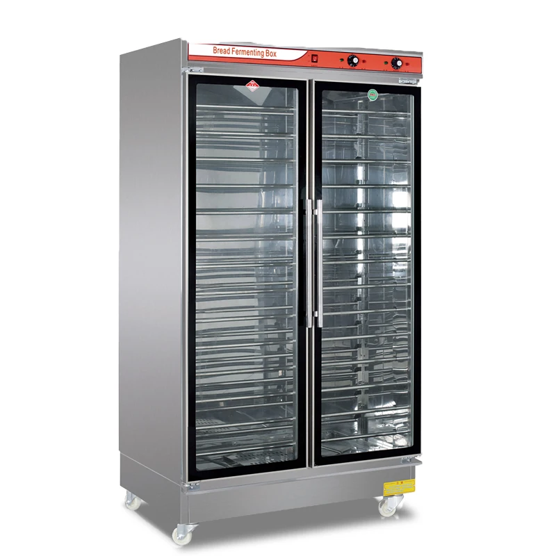 مصنع توريد الخبز التخمير Proofer رخيصة 28 صواني صندوق التخمير آلة غرفة صندوق Retard Retarder الرغيف الفرنسي الخبز العجين #2