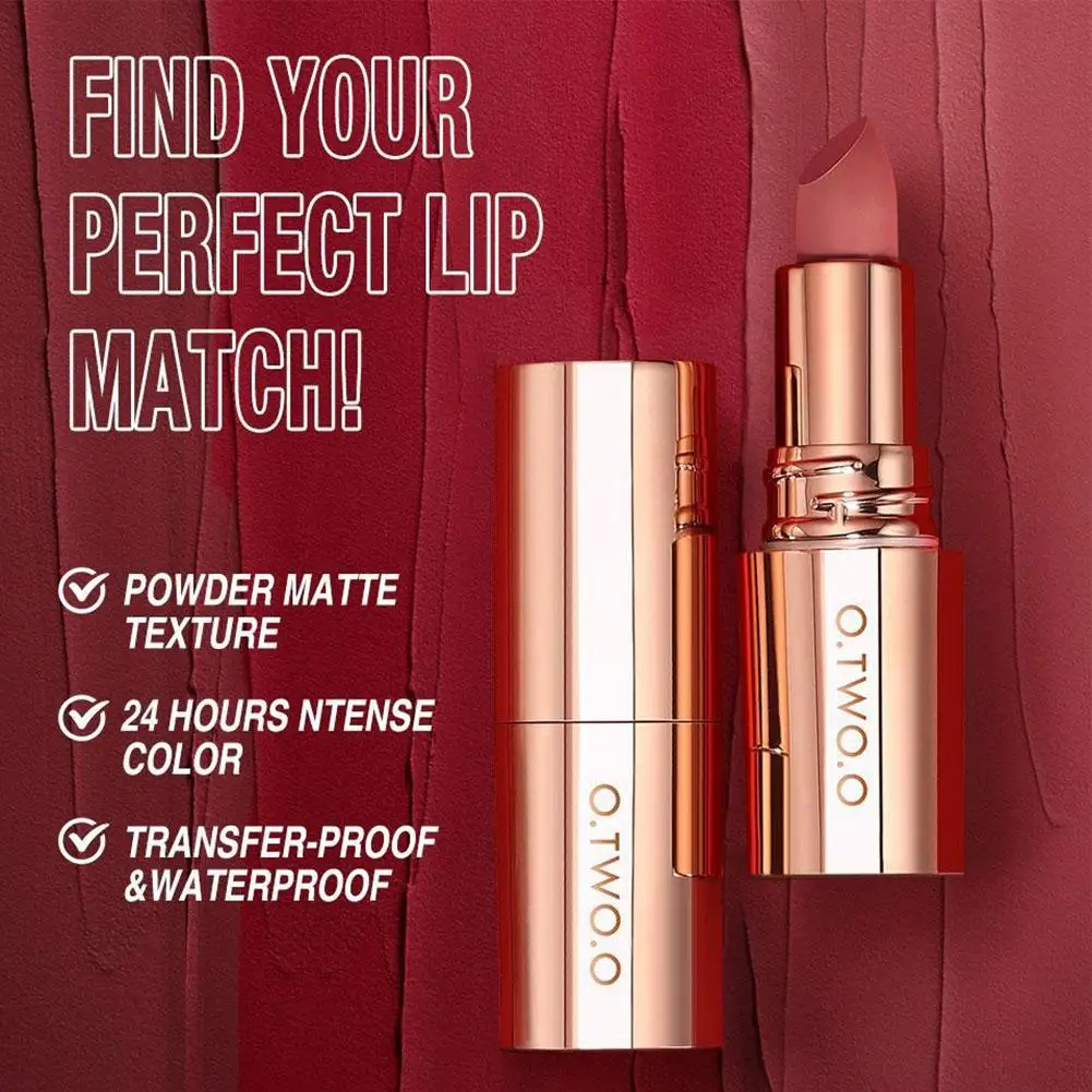 24H Velvet Matte Lipstick Lightweight Non-sticky Moisturizing Hydrating Lips Lasting Color-locking Technology Brand Lip Gloss