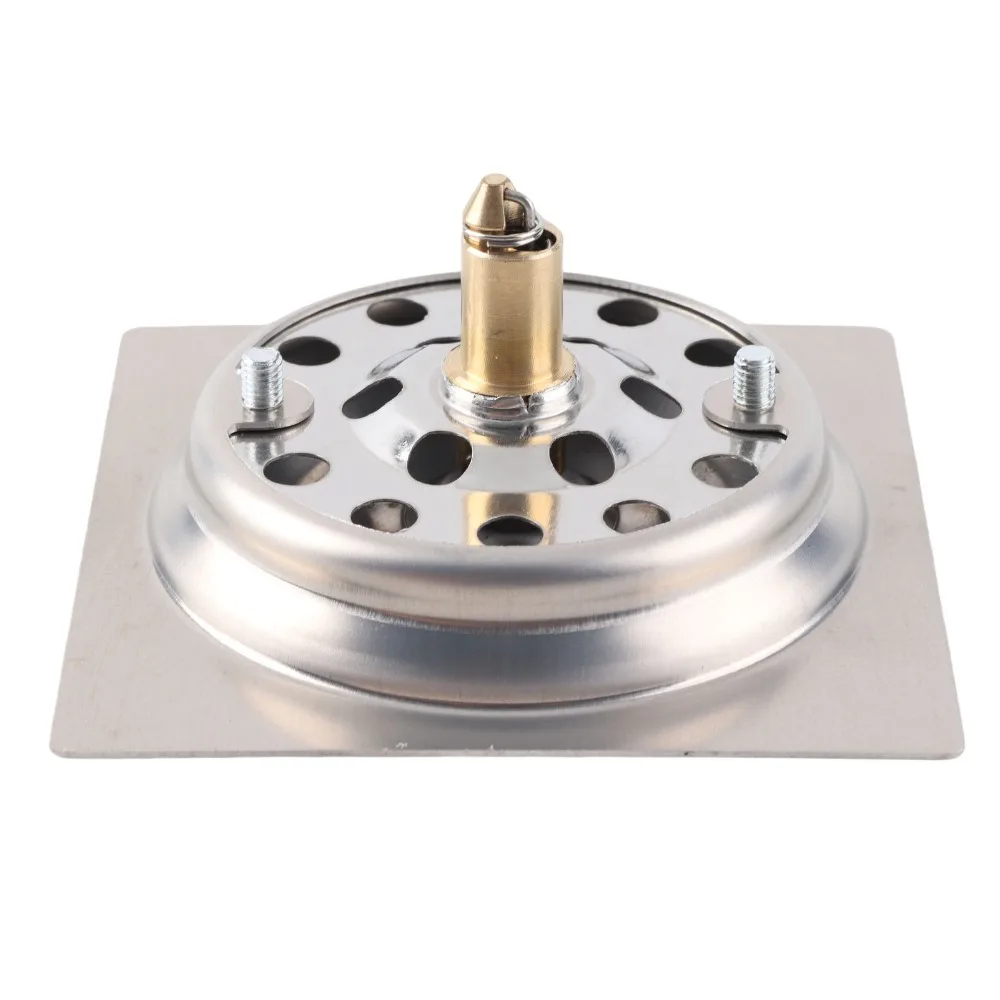 304 Stainless Steel Material Shower Floor Drain High Glossy Finish Odor Proof Sealing Ring Bathroom Floor Drain