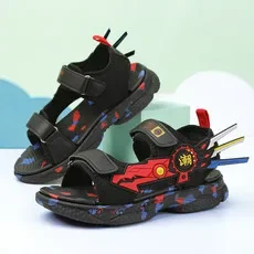 28-40 Fashion sandal anak-anak Platform anak laki-laki sepatu musim panas anak-anak antiselip sepatu pantai sandal desainer siswa kasual