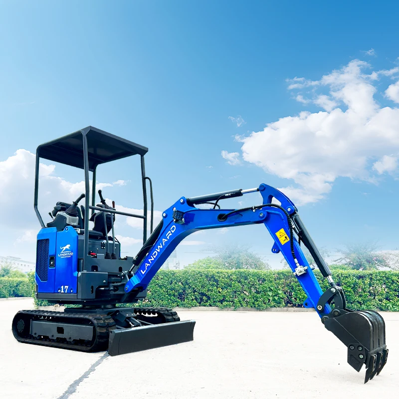 

Euro 5 Agricultural Use Mini Diesel Digger 1.7 Ton Small Hydraulic Crawler Excavator 2200 KG Household Bagger CE Customized Sale