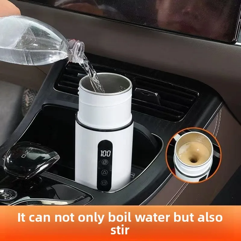 

Car Boiling Cup 12V24V Trolleygeneral Intelligent Electric Hot Water Cup Heating and Insulation Household Water Heater