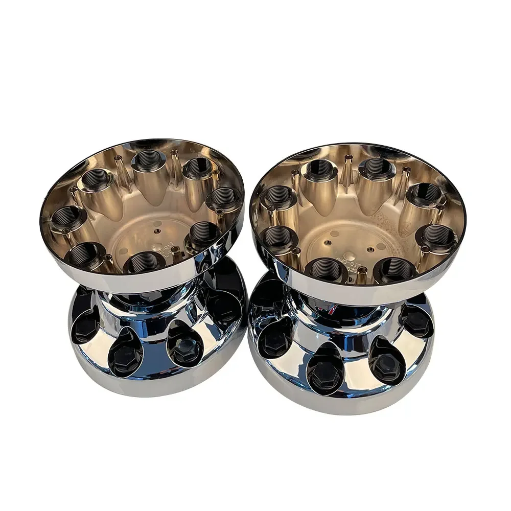 Set/4Pcs Wheel Hub Center Cover House Car 8-Hole For Chevrolet GMC Jim Seway XFL013