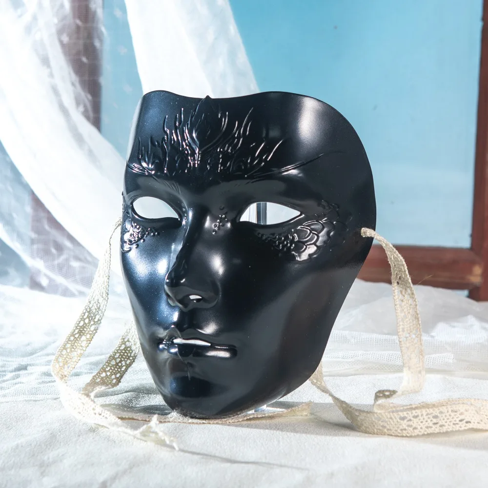 

Masquerade Ancient Style Face Mask Male Adult Party Supplies Machinery Mask Cosplay Prom Props Eye Mask Anime Cosplay Pros Gift