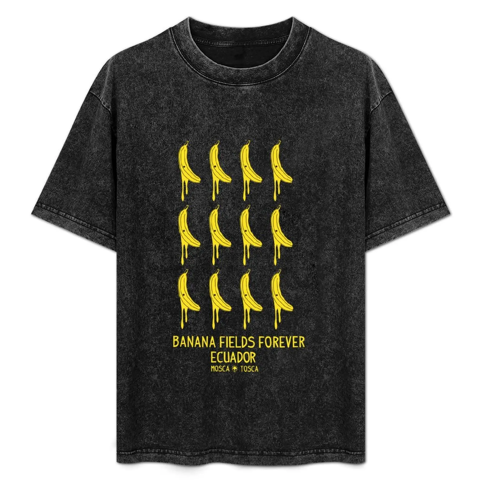 

BANANA FIELDS FOREVER ECUADOR T-Shirt Large Size Soft Cotton T-Shirt