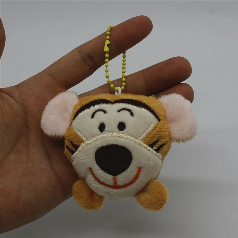 12PIECE Mike Sulley TIGGER Hello Kitty Plush Keychain POOH Plush Doll Toys Kuromi Wallet Bag Pendant Headphone Bag Gifts