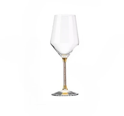 

2025 new high-value, light luxury high-end crystal glass, burgundy, wine glass shelf