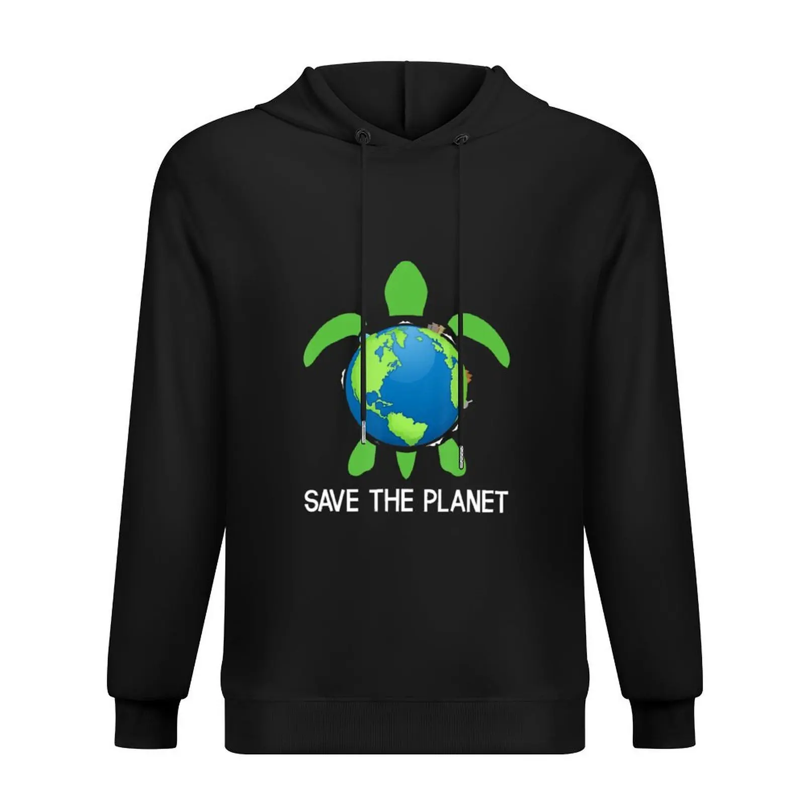 

Save The Planet Earth Day Environment Turtle Recycle Ocean Hoodie anime clothes men's clothes korean autumn clothes mens hoodie