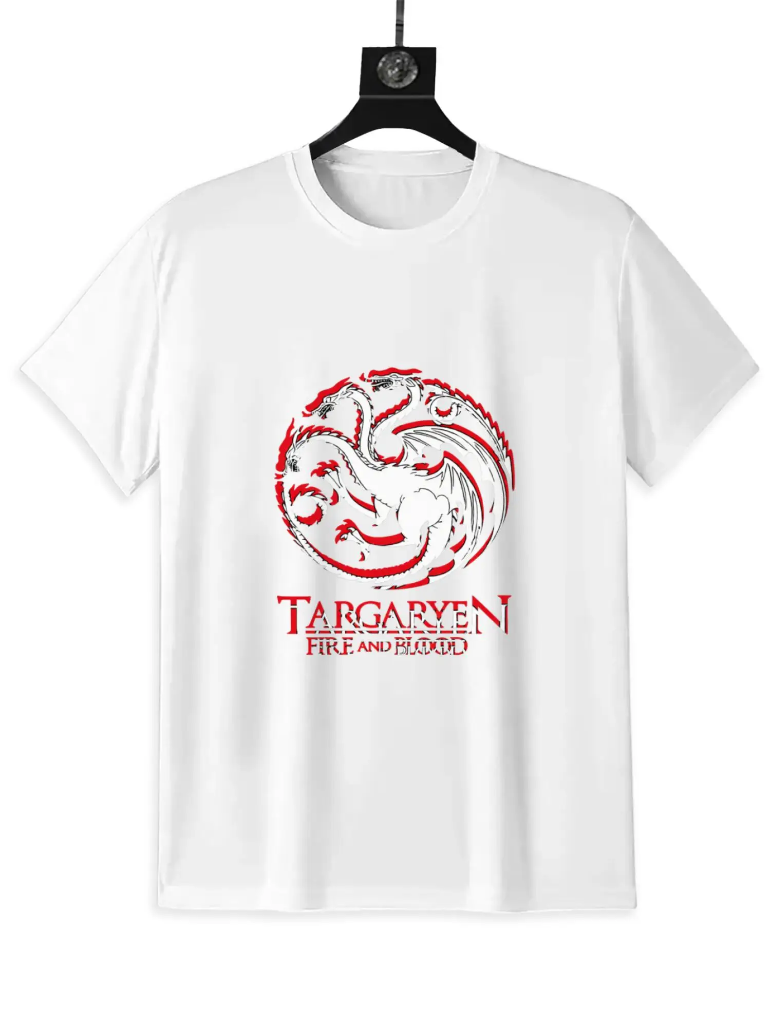 تي شيرت طويل من Game of Thrones Targaryen House GoT Fire and Blood Dragon Mother