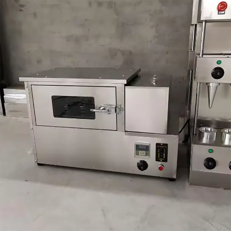 

Portable Electric 110v 220v Automatic Oven Commercial Bakery Pizza Cone Oven