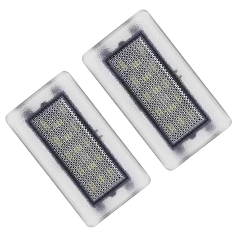 

Для Tesla Model 3 2017-2020 Model S 2012-2020 Model X 2016-2020 Светодиодная подсветка номерного знака 100715190E 1007151 90 E 1007151-90-E