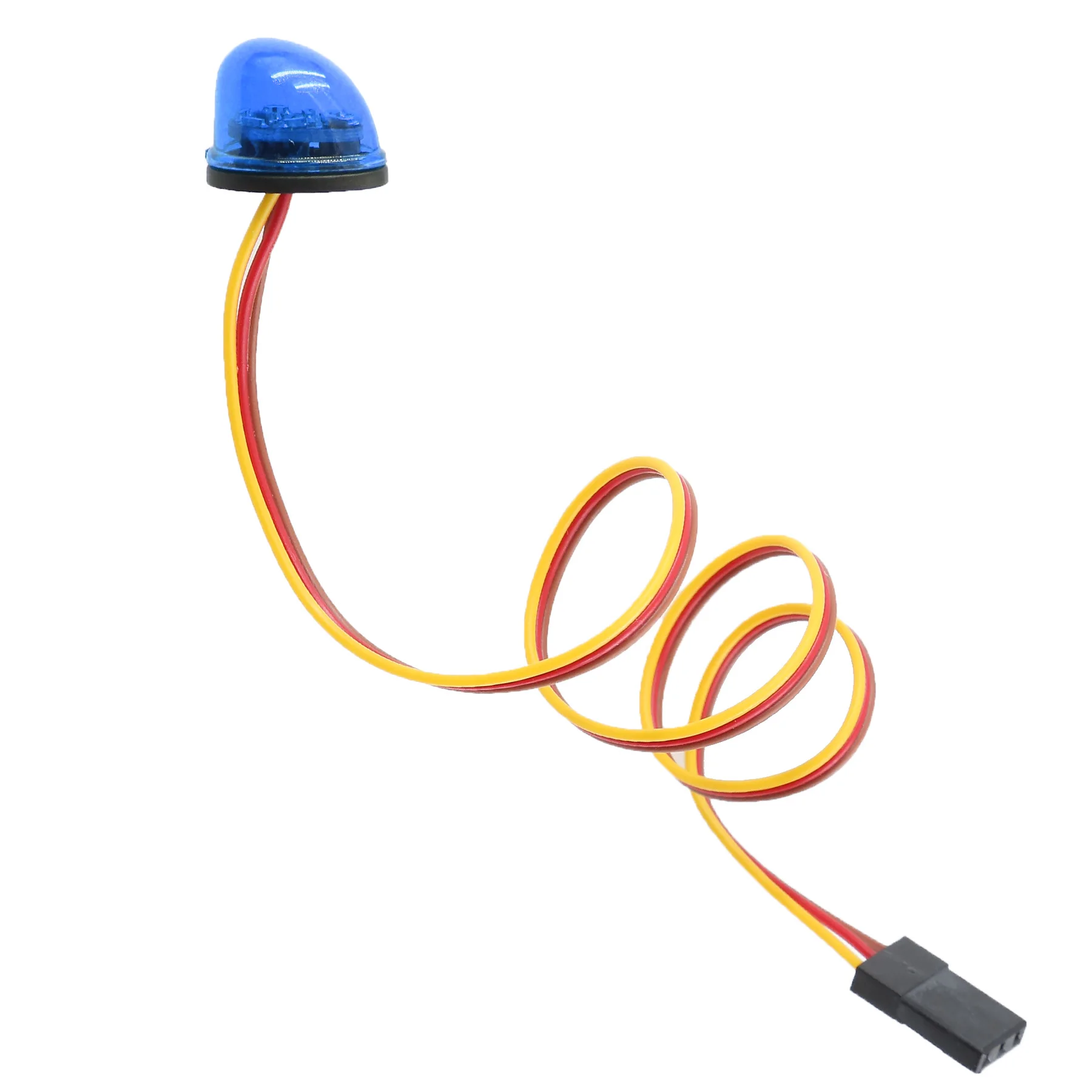 RC Multifunctioneel 360° °   Knipperende Roterende LED Lichtbalk Alarmerende Lamp voor 1/14 Tamiya 1/10 RC Auto Techniek Truck Upgrade Onderdelen