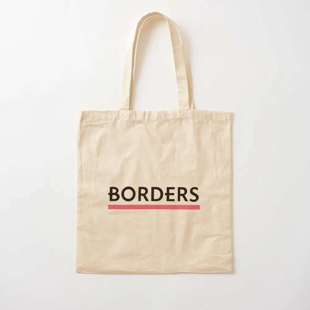 

Borders – Books, Music, Cafe Tote Bag tote bag eco bag folding Women's bags ecological bags Canvas Tote