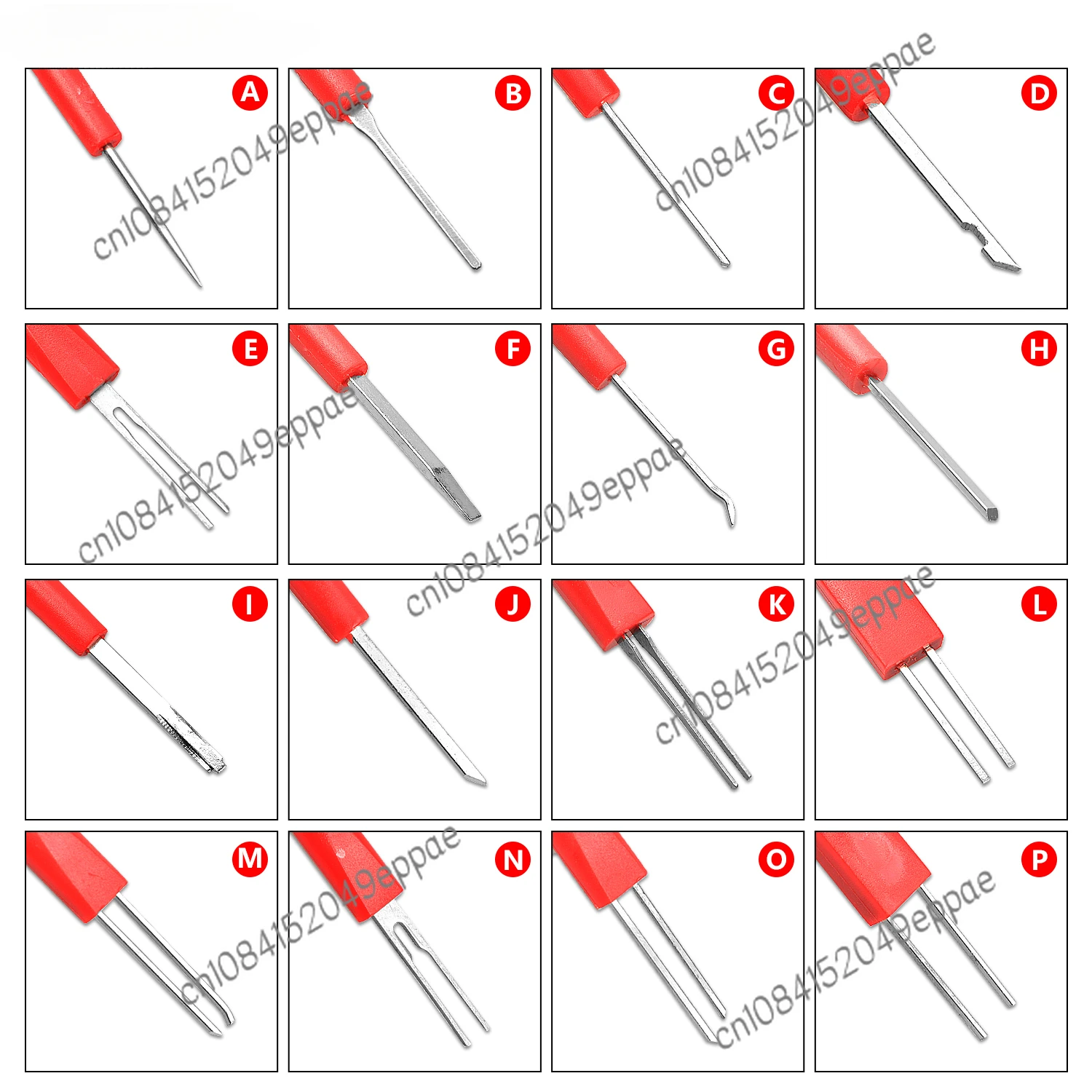 Universal Automotive Terminal Extraction Tool Set, Car Electrical Wiring Connector, Pin Extractor, 26 pcs