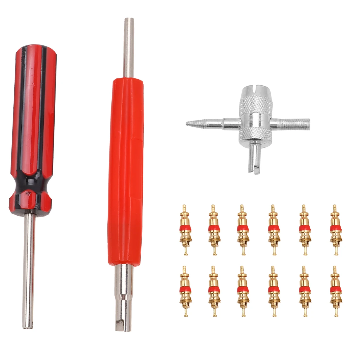 

1Set Plastic Handle Single Head Core Remover Tool Durable Repair Tool for Bike Motorcycle Electrocar Core Remover