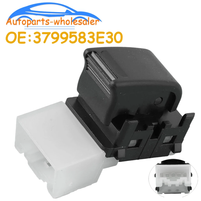 Nouveau commutateur unique de fenêtre électrique LHD de voiture 37995-83E30 3799583E30 pour accessoire de pièce automobile Suzuki