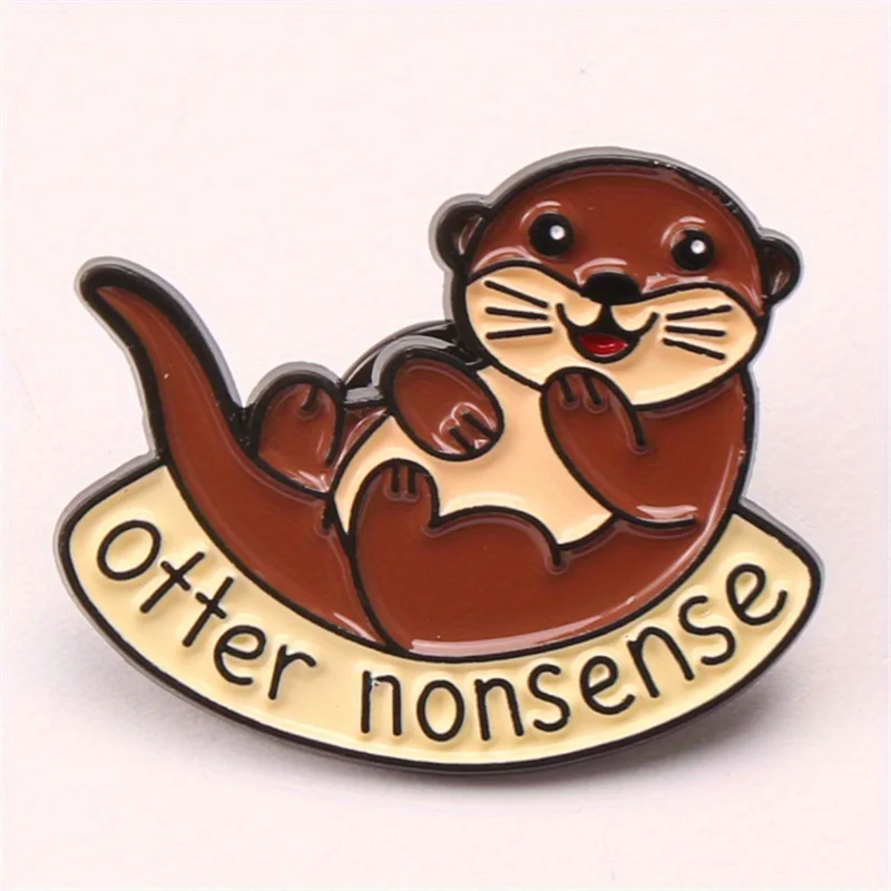 Funny Enamel Lapel Pins, Cute 