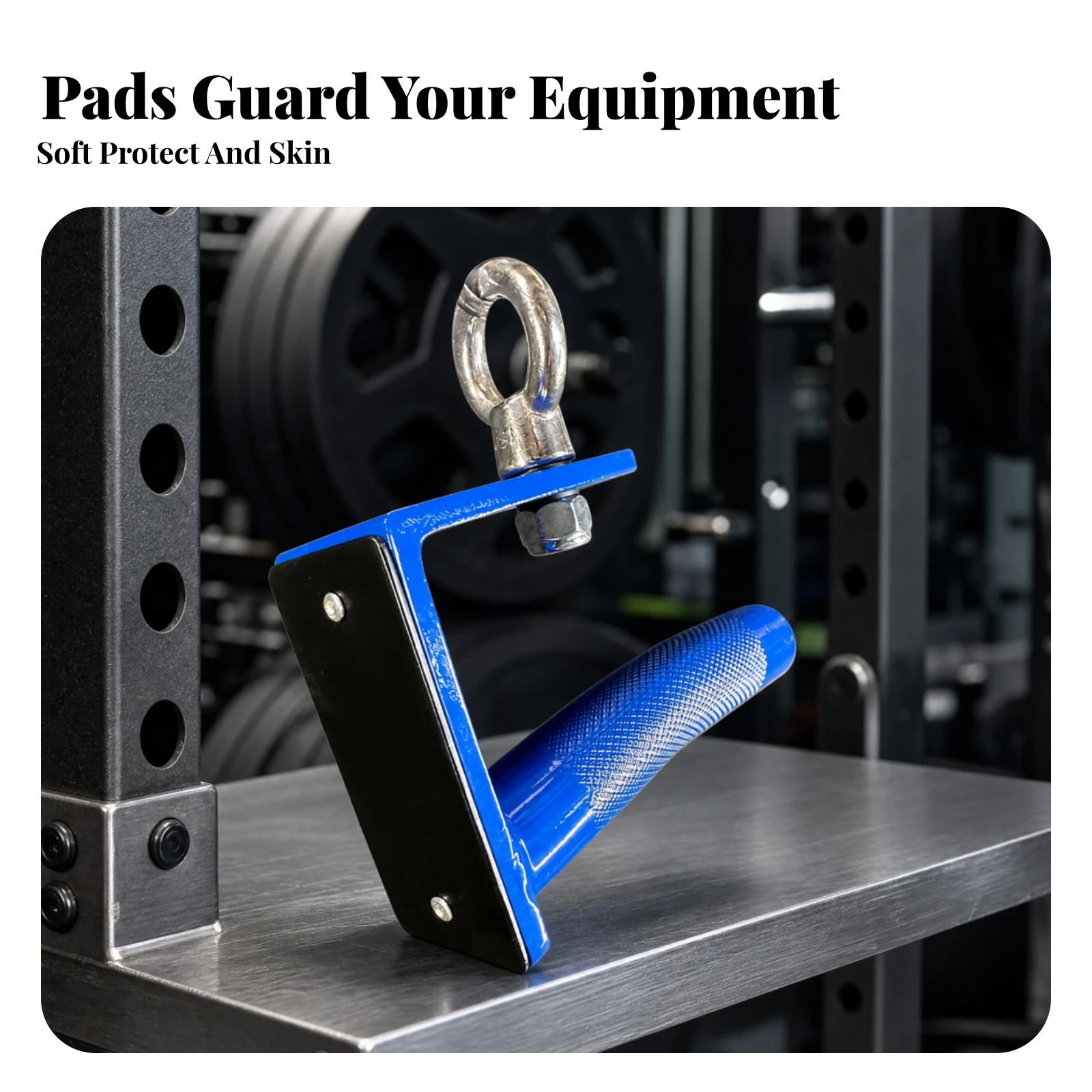 Cable Machine Handle Multifunctional Accessory Gym Equipment Angled for Strength Training