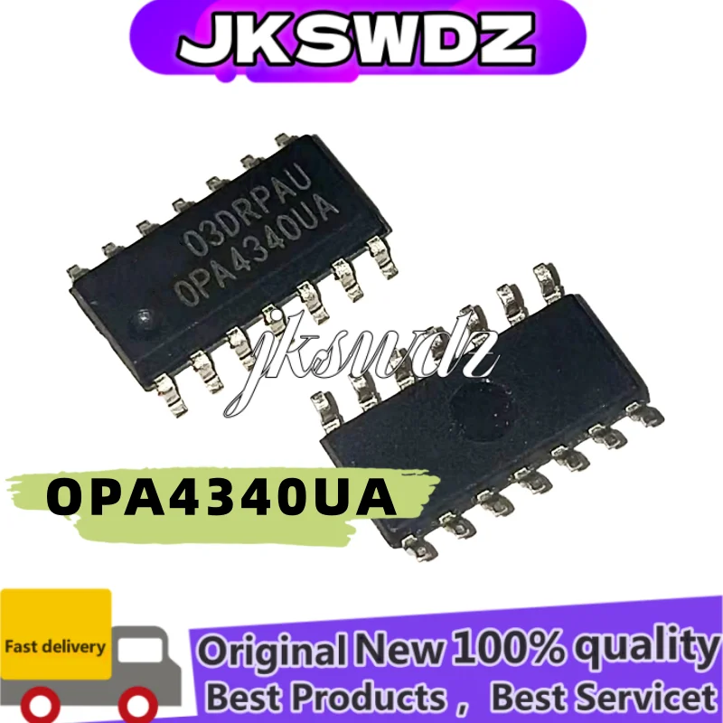 

5Pcs/Lot New Original OPA4340UA OPA4340 SOP14 Import Supply In Stock