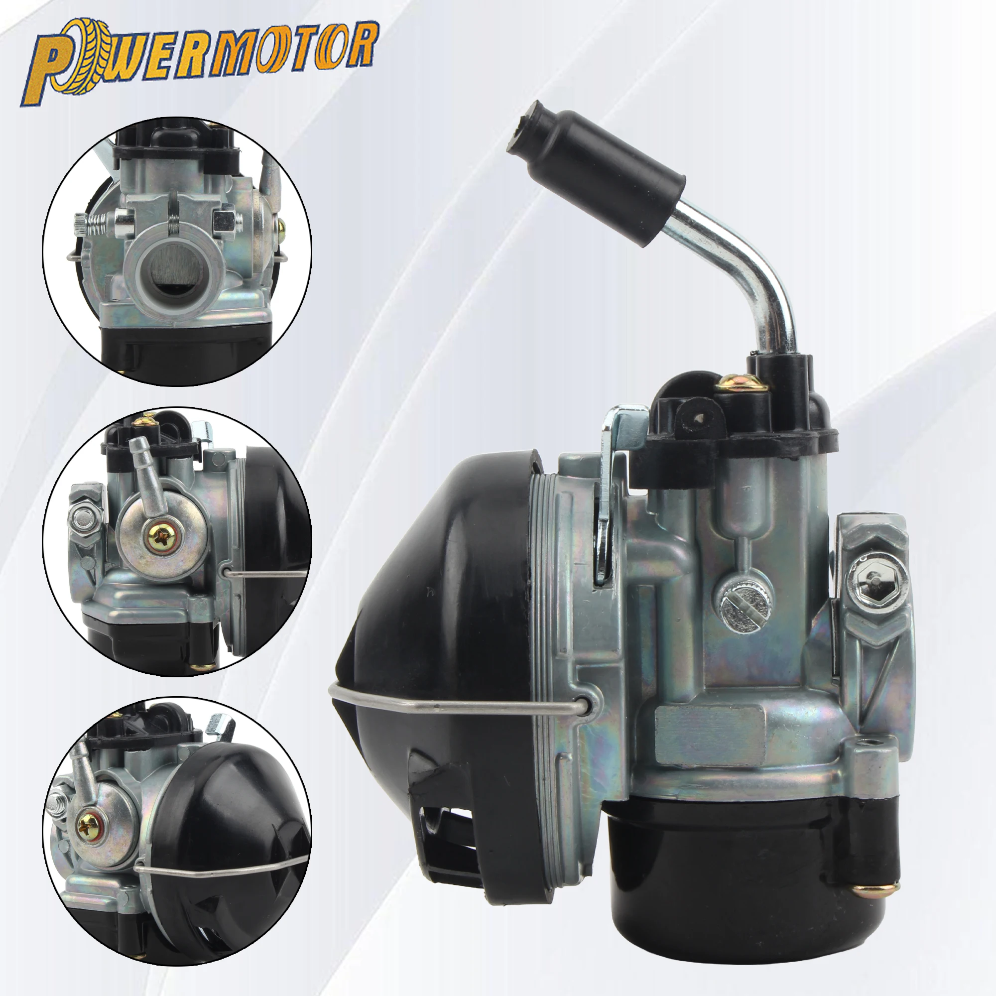 

19mm 37cc Carburetor Water Cooled Carb for DELLORTO 14.12mm SHA MOPED Tomos Italian 14/12 Mopeds Engine Carburetor Spare Parts