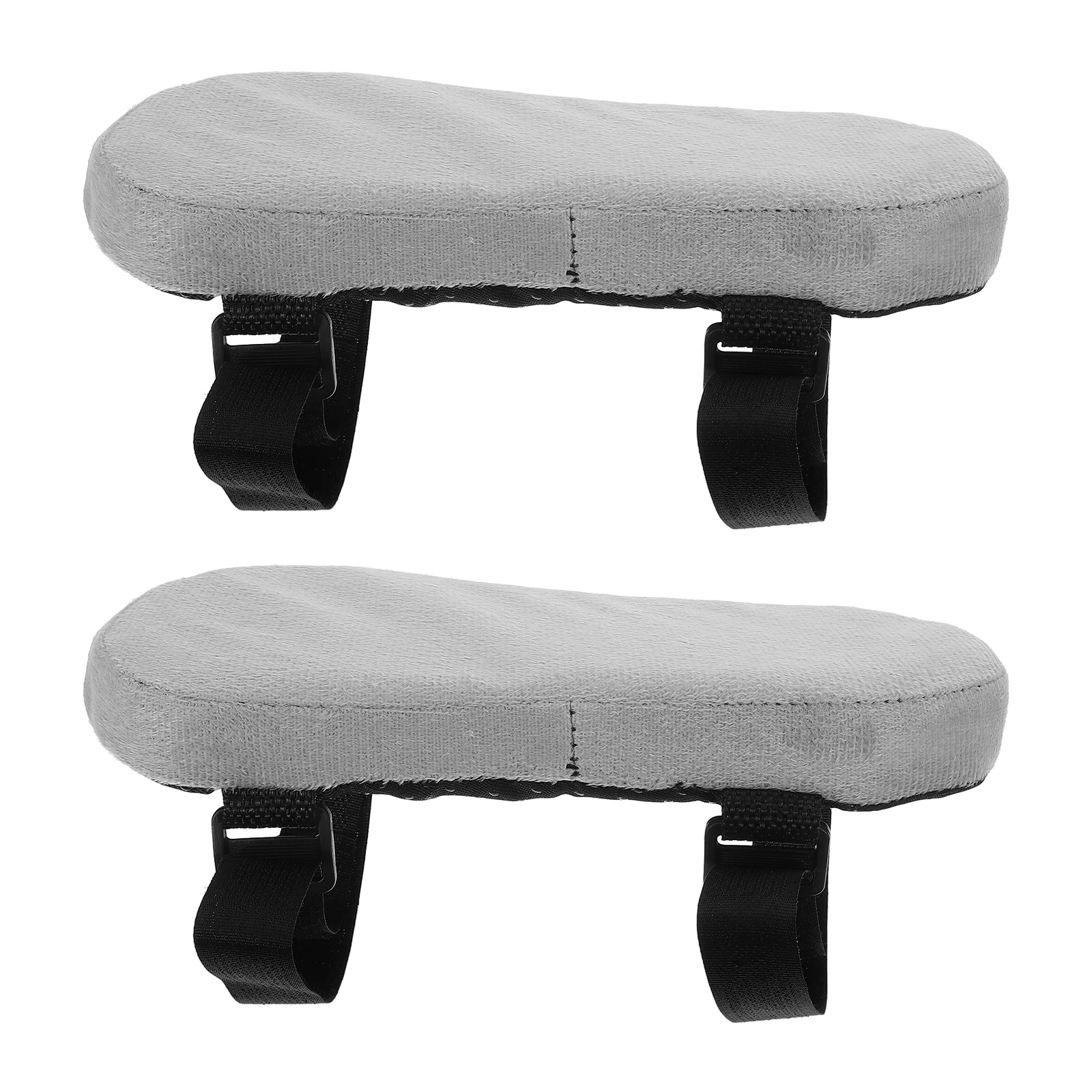 

2Pcs Armrest Cushion Polyester Cotton Arm Relief Gaming Sessions Replaceable Armrest Cushion Thick Chair Armrest Pads