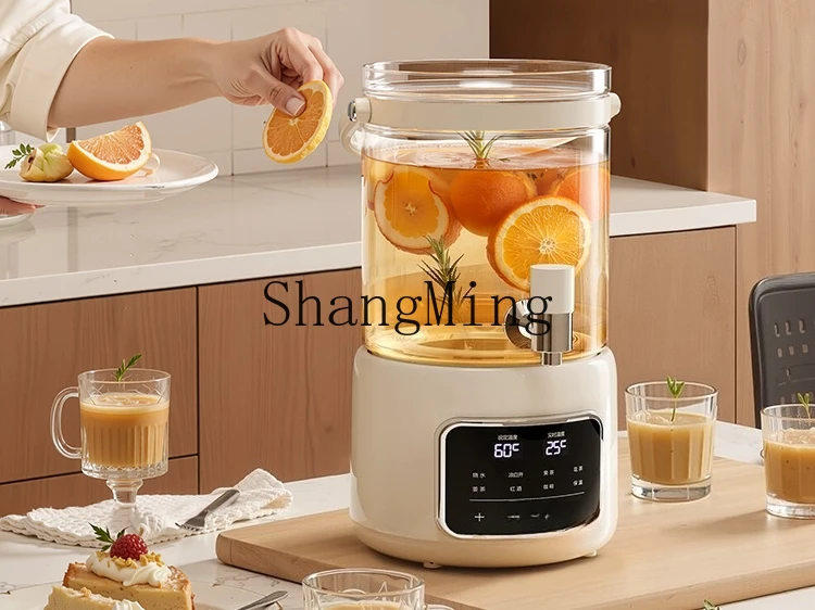 ZYY-Gesundheitstopf mit Wasserhahn, multifunktionales Schmoren und Wärmedämmung, Glas mit großer Kapazität