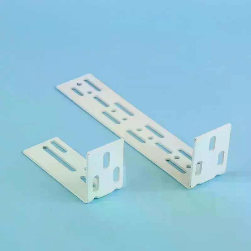1/2pc Rail High Quality Wall Bracket Hardware Accessories for Electronic Curtain Single/Double Side Mount Bracket Track Poles