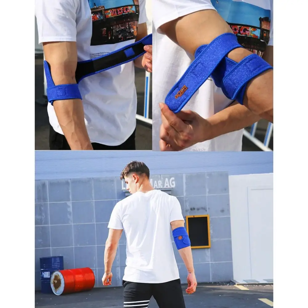 Codera ajustable para epicondilitis – Soporte de codo para tenis y golf