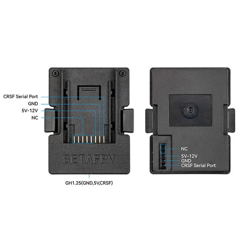 Adapter modułu BETAFPV Micro na Nano z wejściem JR / Nano wyjściem Obsługiwany zworka Frsky Futaba Radiomaster TBS Pilot zdalnego sterowania