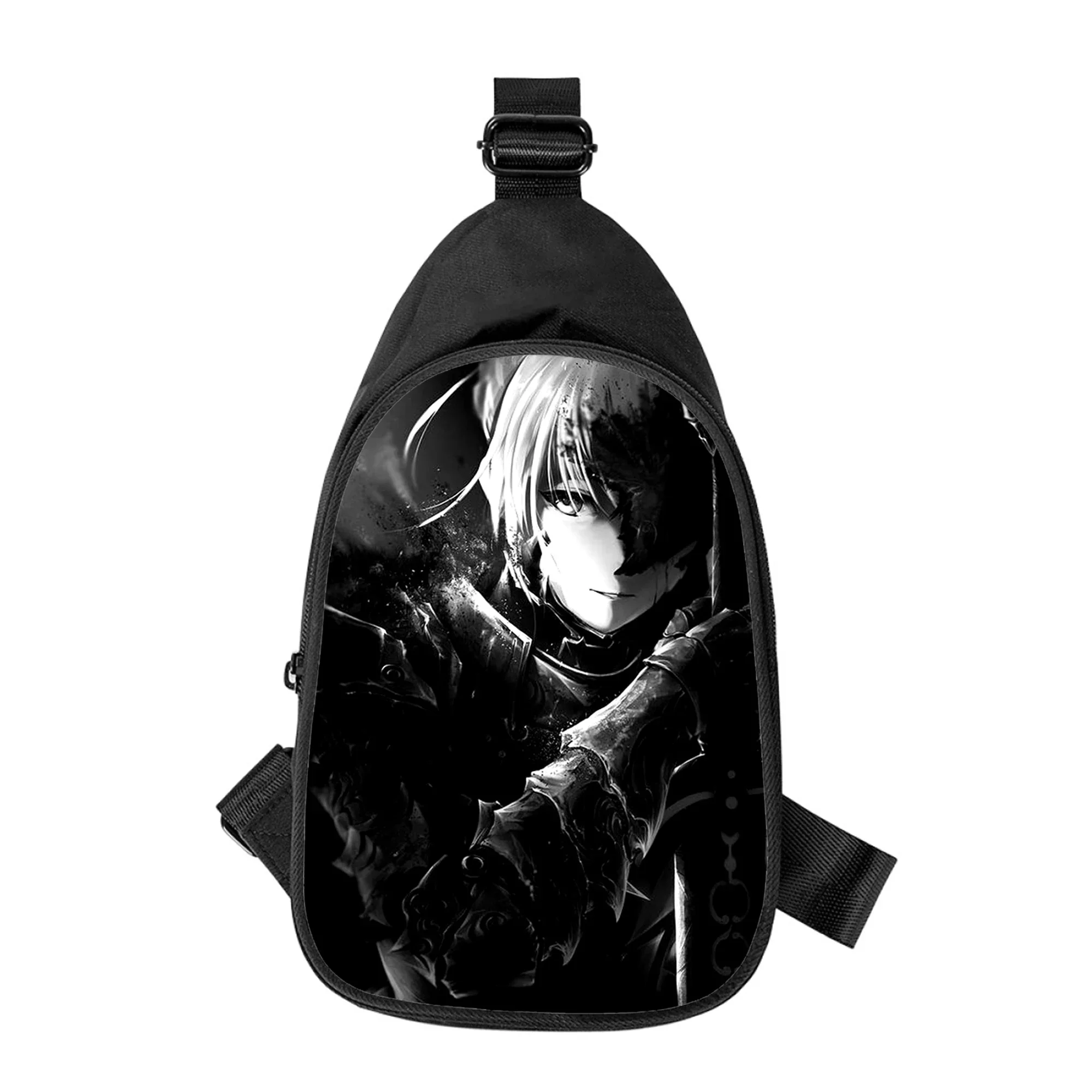 Anime Fate saber 3D Druck Neue Männer Kreuz Brust Tasche Diagonal Frauen Schulter Tasche Mann Schule Taille Pack Männliche brust pack